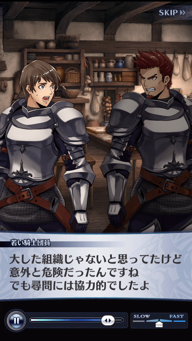 若い騎士団員