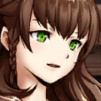 怯える娘