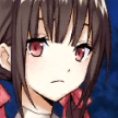 おびえた少女