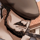 怒っている男