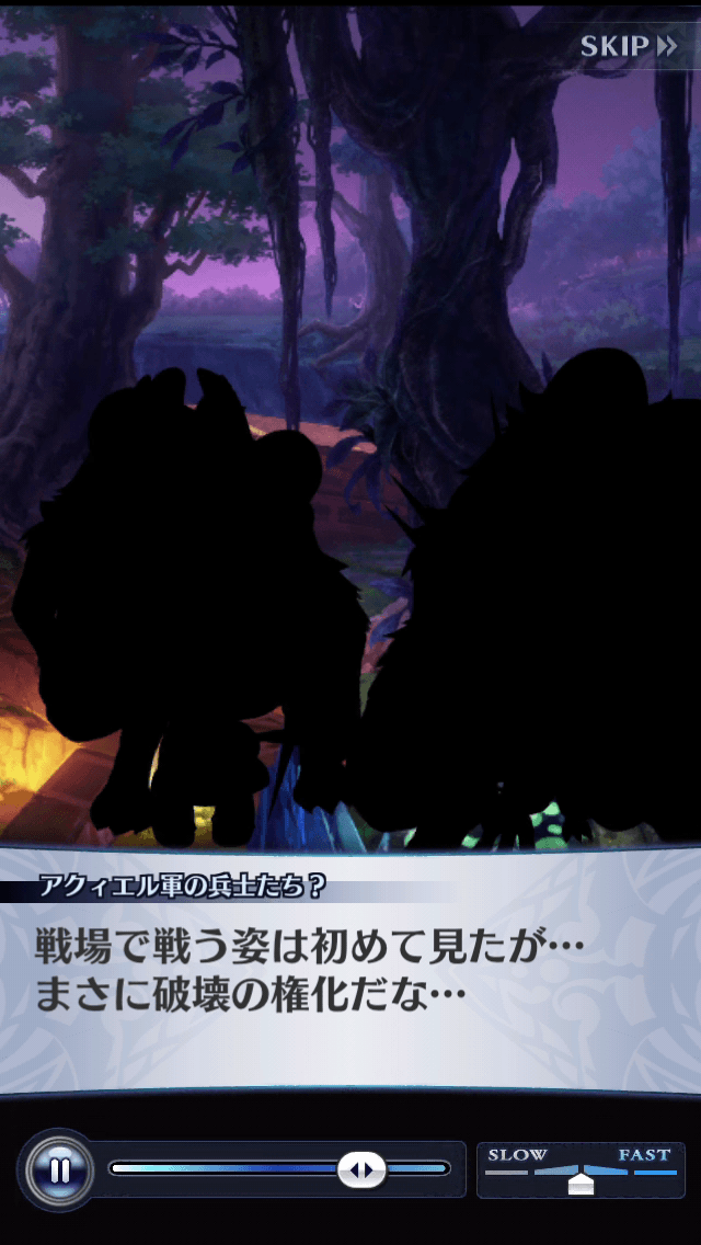 アクィエル軍の兵士たち？